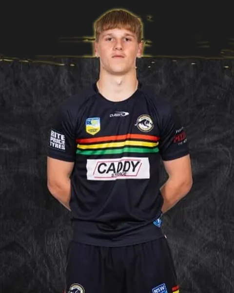 Jett Sherwood in Panthers kit