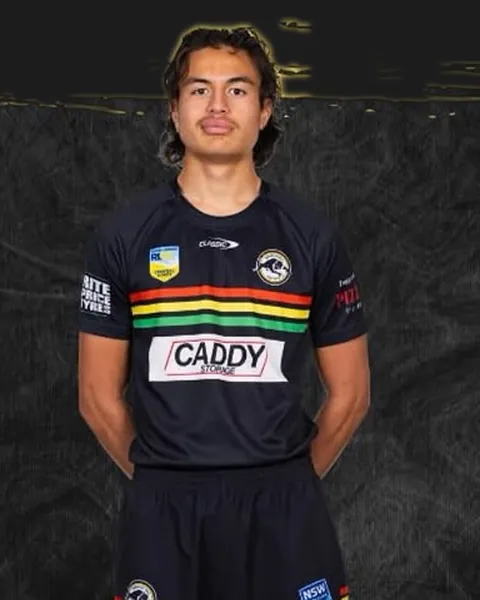 Caleb-Xavier Mahe in Panthers kit