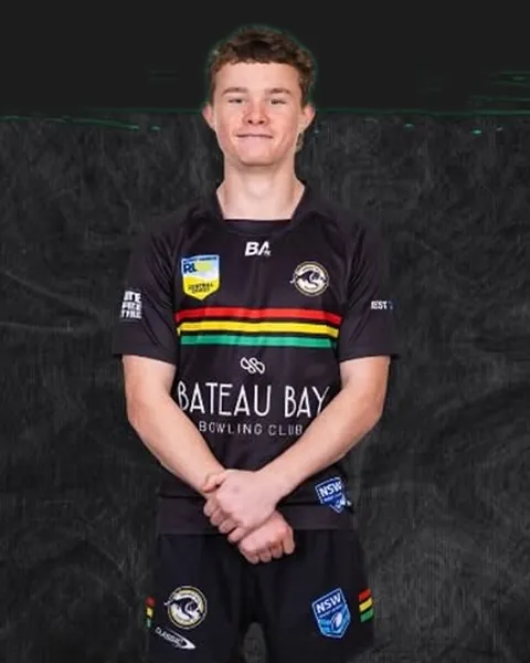Max Hayne in Panthers kit