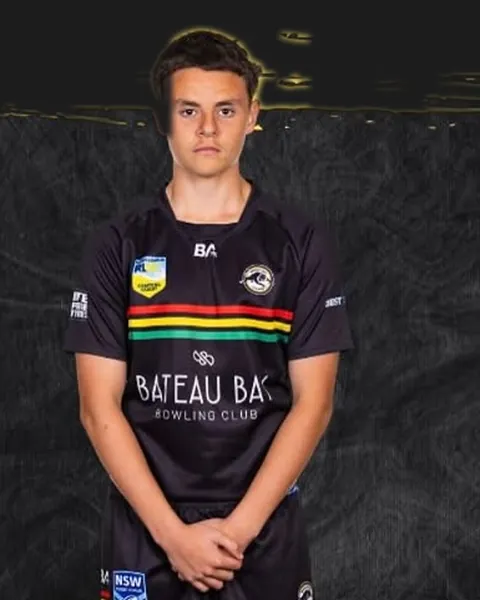 Axel Kelman in Panthers kit