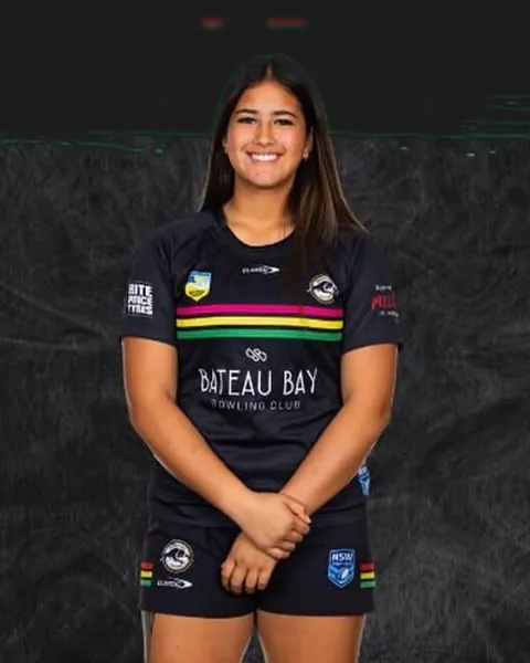 Sharleze Bartlett in Panthers kit